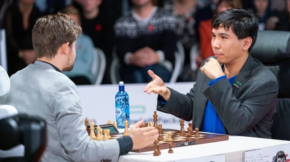 Wesley So: I'd like to apologise to Magnus for ruining his Valentine's  Day! 