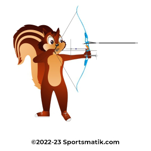 Gillu practicing Archery