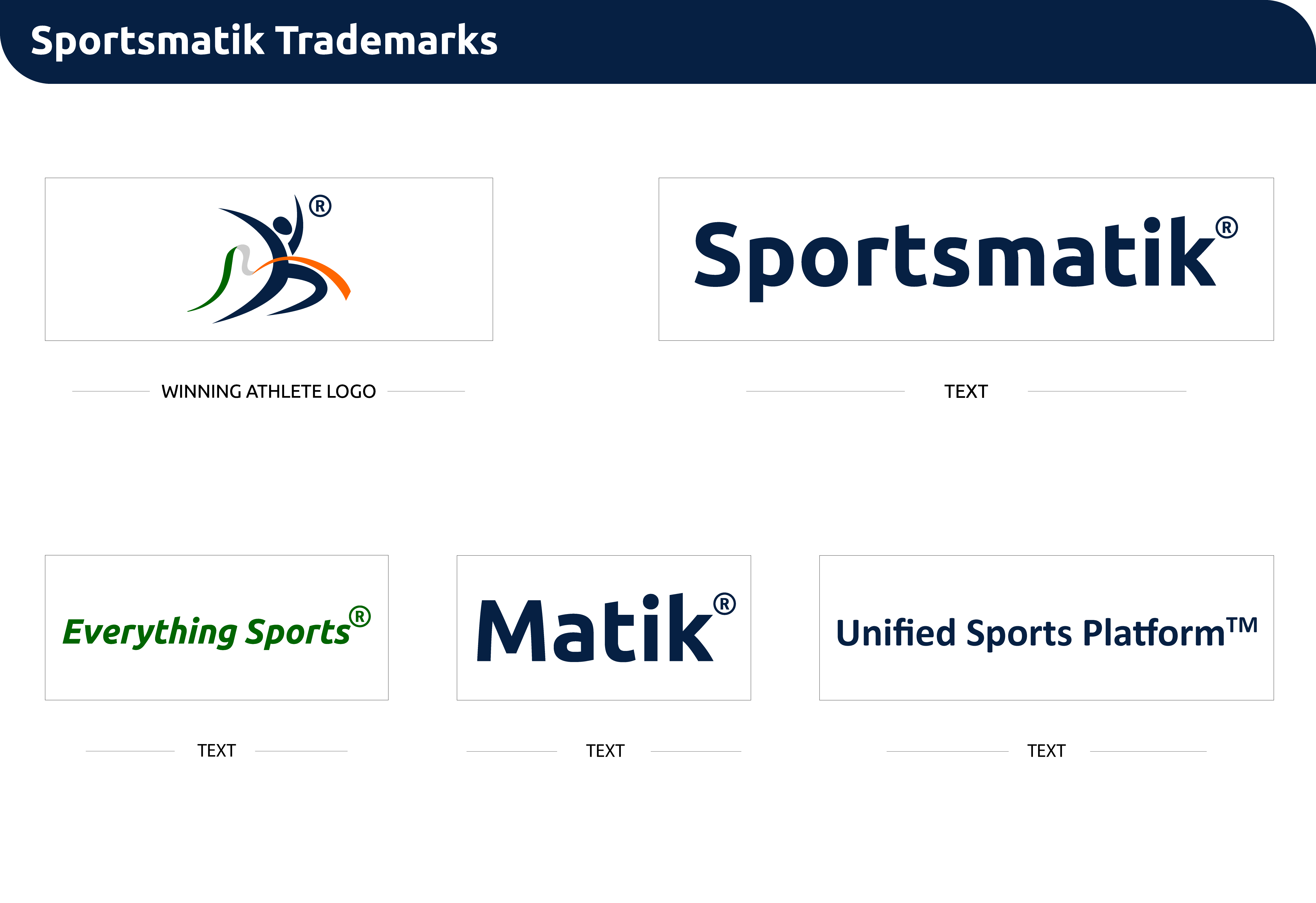 Sportsmatik logo trademarks