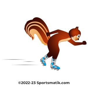 Gillu practicing Inline Skating