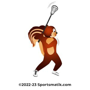 Gillu practicing Lacrosse