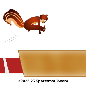 Gillu practicing Long Jump