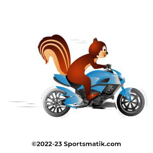 Gillu practicing MotoGP