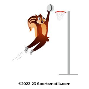 Gillu practicing Netball