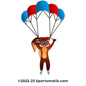 Gillu practicing Paragliding