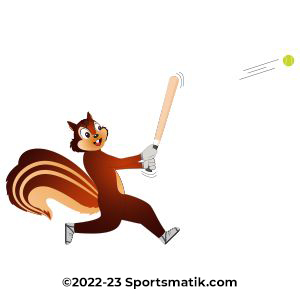 Gillu practicing Pesäpallo