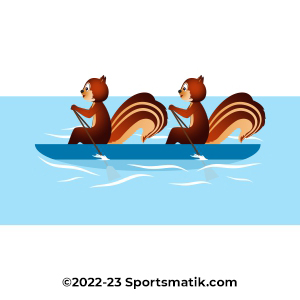 Gillu practicing Rowing