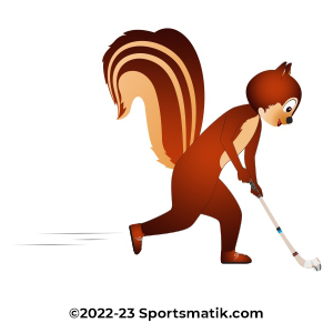 Gillu practicing Shinty