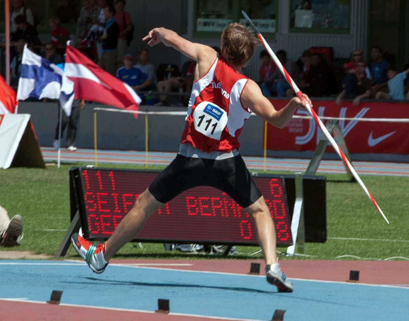 javelin throw pictures