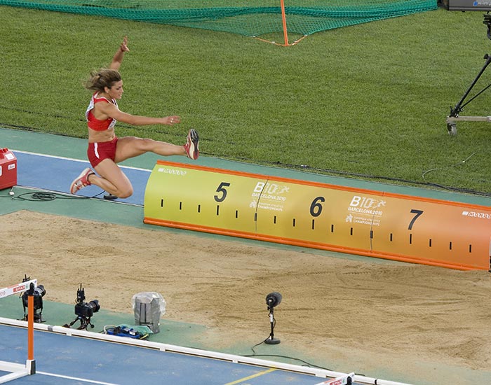 What makes the perfect…long jump?