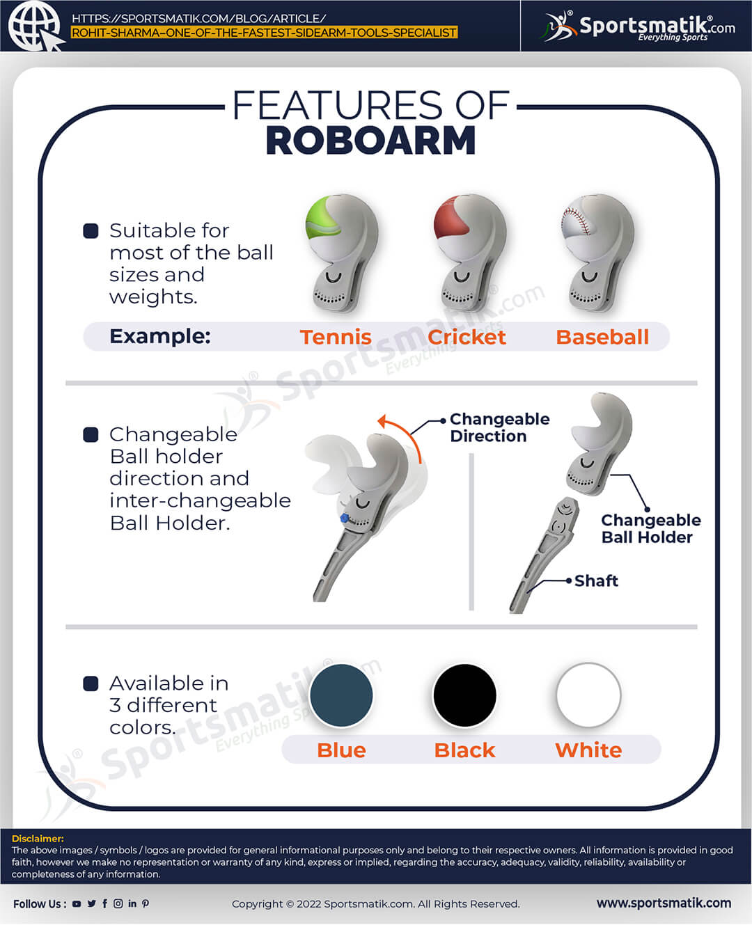Features of Roboarm