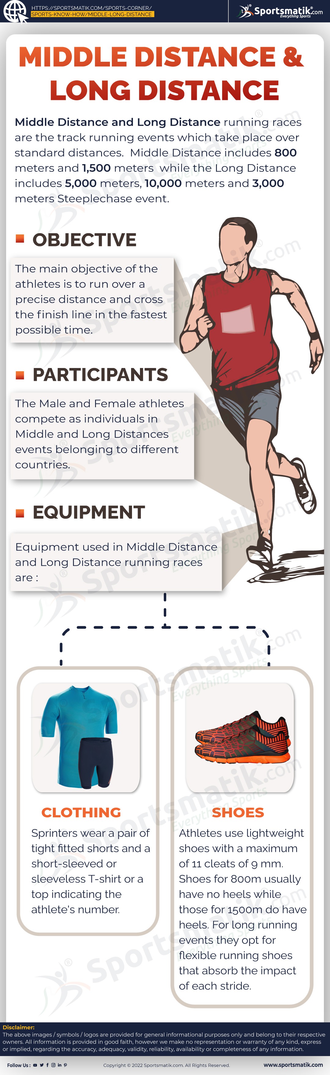 Middle Distance and Long Distance Running