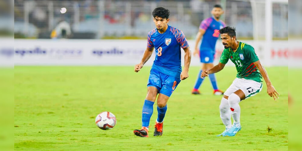 Indian Football Team on X: Did a change in the jersey number bring early  luck for @sahal_samad and India? 🤔 First time in the No. 1️⃣0️⃣ jersey and  he scored in just