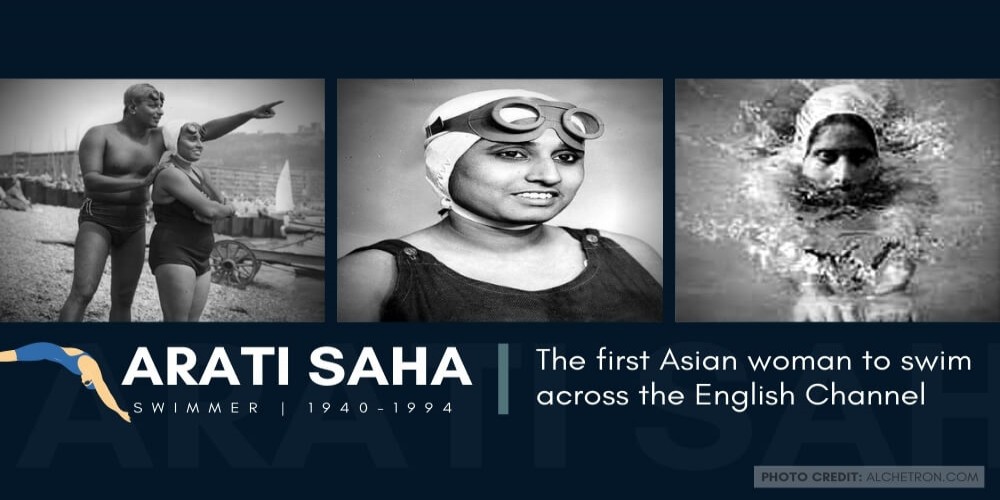 Arati Saha: The first Asian woman to swim across the English Channel