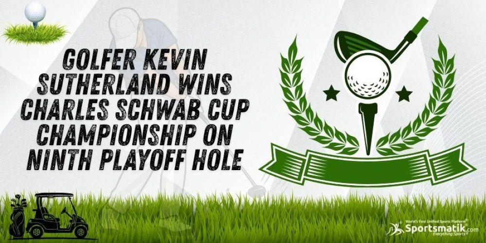 Golfer Kevin Sutherland wins Charles Schwab Cup Championship on ninth playoff hole