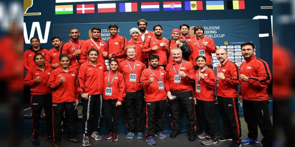 India ended the Cologne Boxing World Cup campaign with second spot and 9 medals