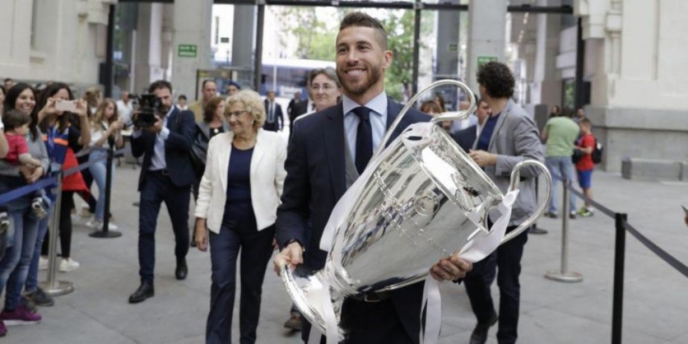 Sergio Ramos signed a two-year contract with Paris Saint-Germain FC