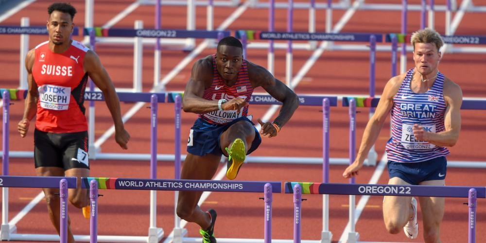 US sprinter Grant Holloway surpassed Colin Jackson's 60m Hurdles World Record