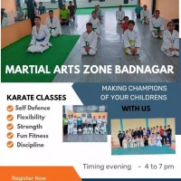 Karate club Badnagar jila Ujjain MP Academy