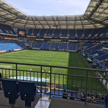 The Rostov-Krasnodar match at the Rostov Arena on May 16, 2021.