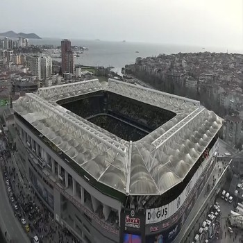Top view of Saracoğlu Stadium