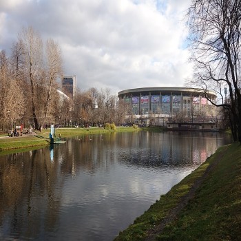 Old complex viewed from Yekaterininskiy Park