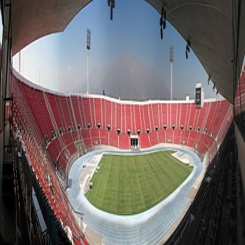 Panoramic view of the National Stadium after its renovation.