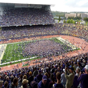 Husky Stadium on September 19, 2009