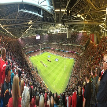 Wales vs Fiji in the 2015 Rugby World Cup