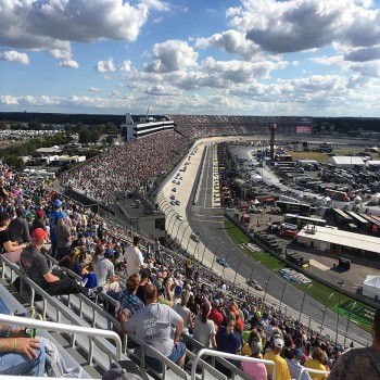NASCAR Cup Series race at Dover Motor Speedway in October 2017