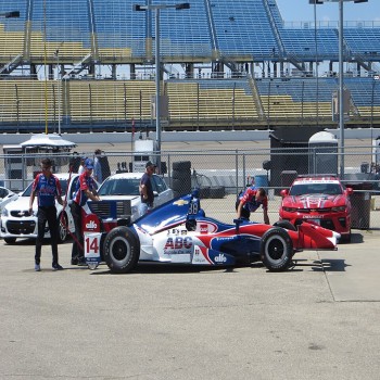 Time trials for Iowa Corn 300.