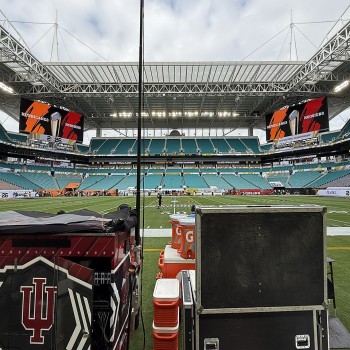 The stadium before the 2026 CFP National Championship