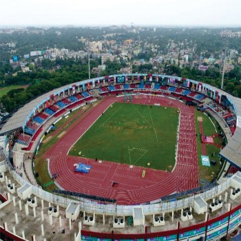 Aerial view of Kalinga Stadium