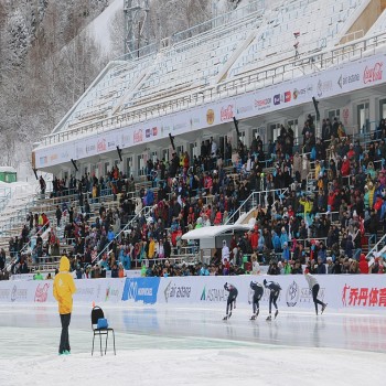Universiade 2017. Speed Skating. Women's team pursuit. KOR - RUS