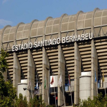 Estadio Santiago Bernabeu Madrid Espana