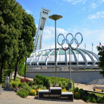 Olympic Stadium Montreal View
