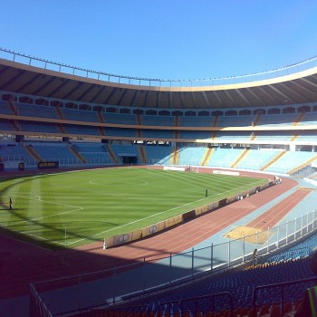 Aleppo International Stadium, day view, 2009