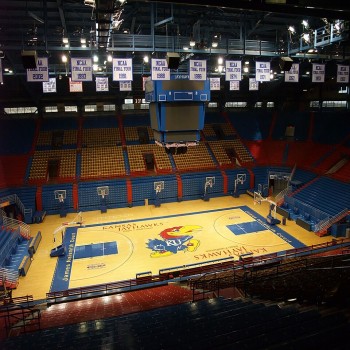 Allen Fieldhouse 1 February 2009