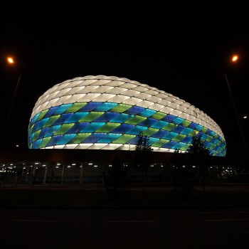 Illumination during the 2012 UEFA Champions League final