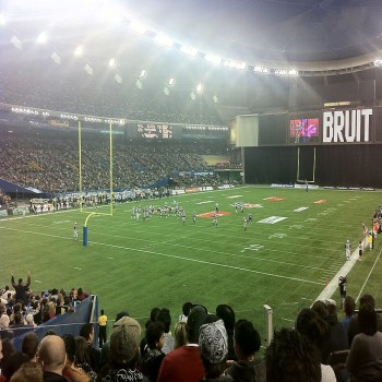 The Alouettes in action in 2010