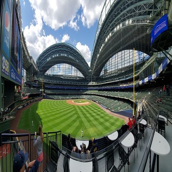 A panoramic view of AmFam Field