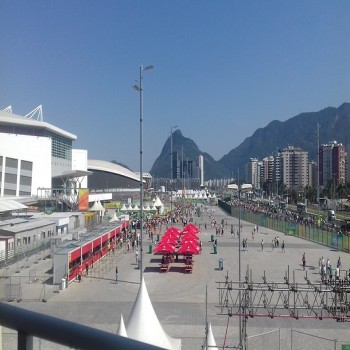 Outside the Arena during the 2016 Summer Paralympics