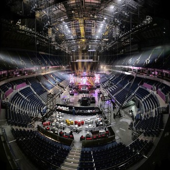 The arena during X Factor Adria series 1 final (2014)