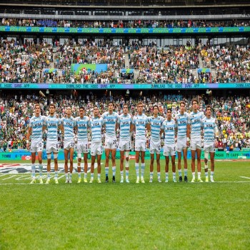 South Africa 21 v 19 Argentina, Cape Town Seven final