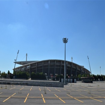Exterior view of the Atatürk Olympic Stadium