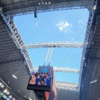 ATT Stadium Roof Open