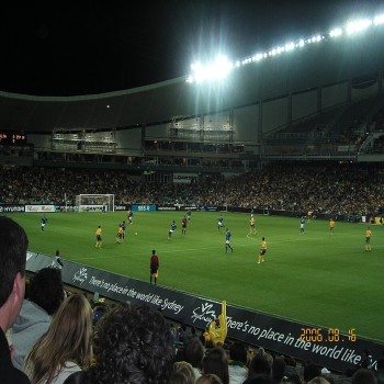 Aussie Stadium taken during Australia V Kuwait in an Asia Cup qualifier