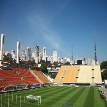 Estádio do Pacaembu.