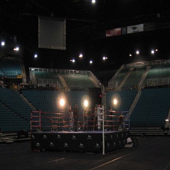 Site of the Manny Pacquiao vs. Oscar De La Hoya match, 6 December 2008