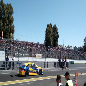 Ipiranga Racing driver César Ramos leaving the pits at the Oscar y Juan Gálvez race track during the Grand Prix Buenos Aires 2023.